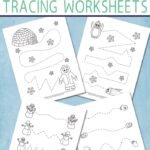Winter Tracing Worksheets for Kids – Itsy Bitsy Fun