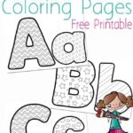 Free Printable Alphabet Coloring Pages For Preschoolers