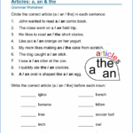 Article Worksheets for Elementary School – Printable & Free | K5 Learning