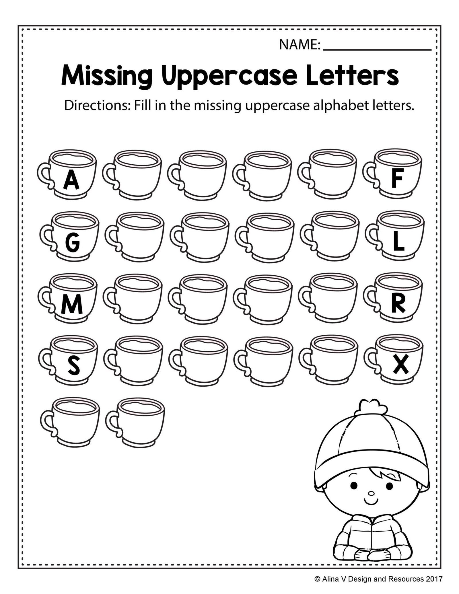 alinavdesign.com | Kindergarten literacy worksheets, Literacy ...
