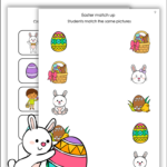 Free Sample Easter Same Or Different Worksheets