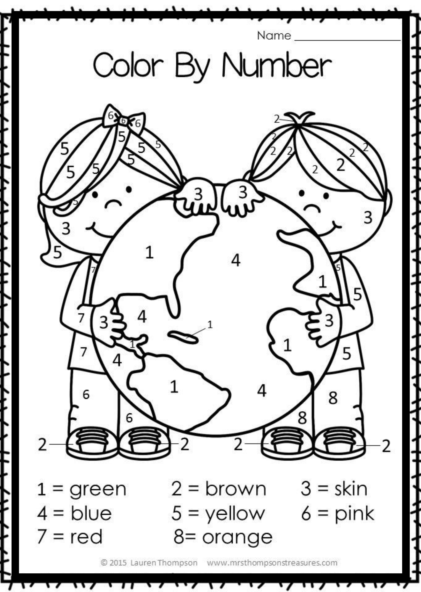 Earth Day Worksheets
