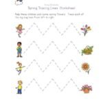 Spring Tracing Zig Zag Lines | Spring worksheet, Tracing worksheets …