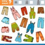 Count The Shorts Counting Game for Children. Educational a Mathematical Game. Count How …