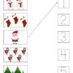 Pre K Christmas Math Worksheet – Free Printable