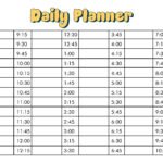 14 Best Images of Time In 15 Minute Increments Worksheet – Work Time …