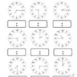 Digital Clock Worksheets 14 Digital Clock Worksheets First Grade / worksheeto.com