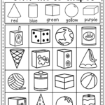 3D Real World Shapes Worksheet | 3d shapes worksheets, Shapes worksheet …