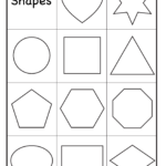 Shapes Worksheets for Kindergarten | Preschool – Shapes Worksheet …