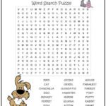 Favorite Pets Word Search Puzzle Favorite Pets Word Search Puzzle | Print it Free