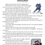 Favorite Sports – Reading Comprehension Worksheet – Have Fun Teaching