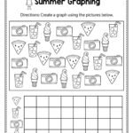 Bar Graph Worksheet Kindergarten and Summer Graphing – Summer Math …
