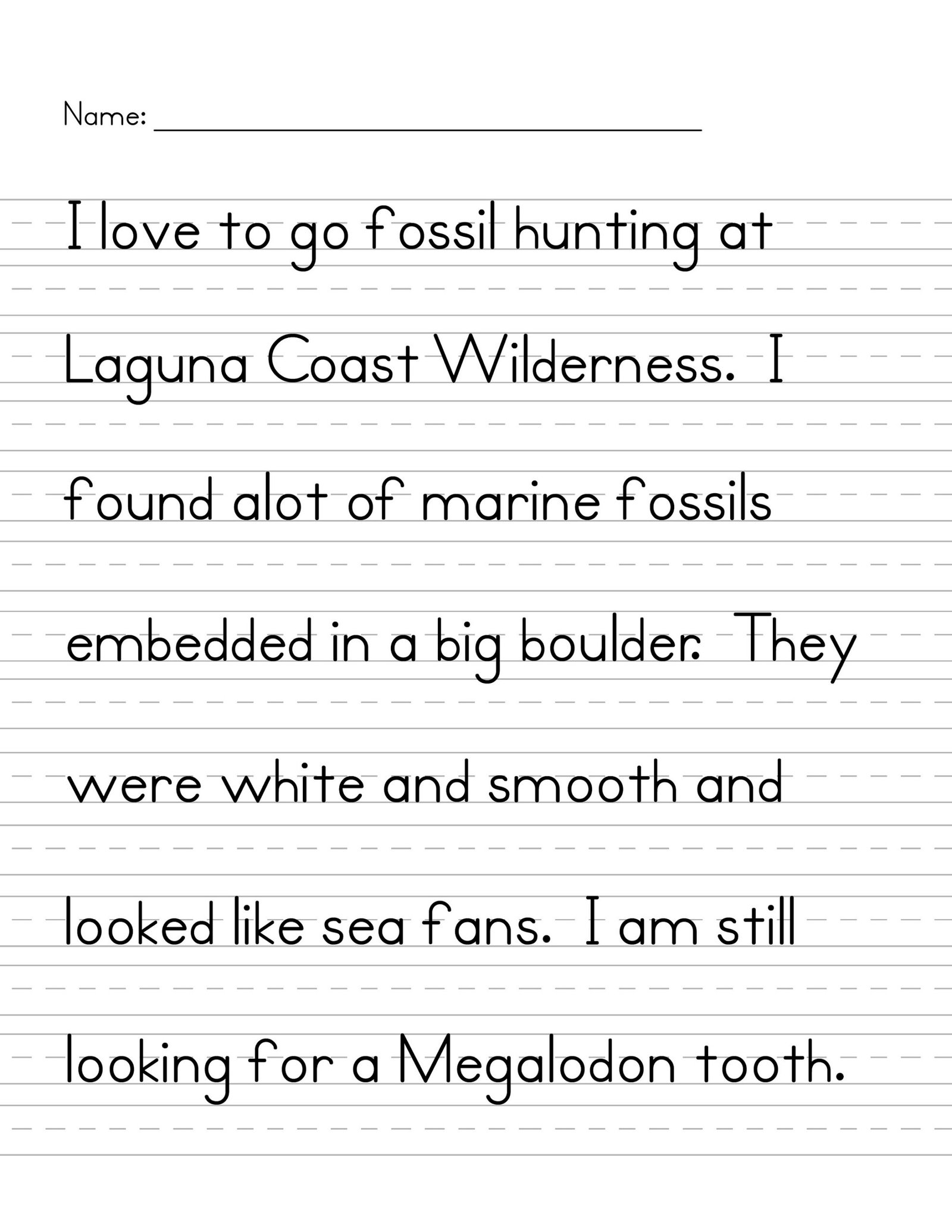 Free Handwriting Worksheets for Kids | Activity Shelter