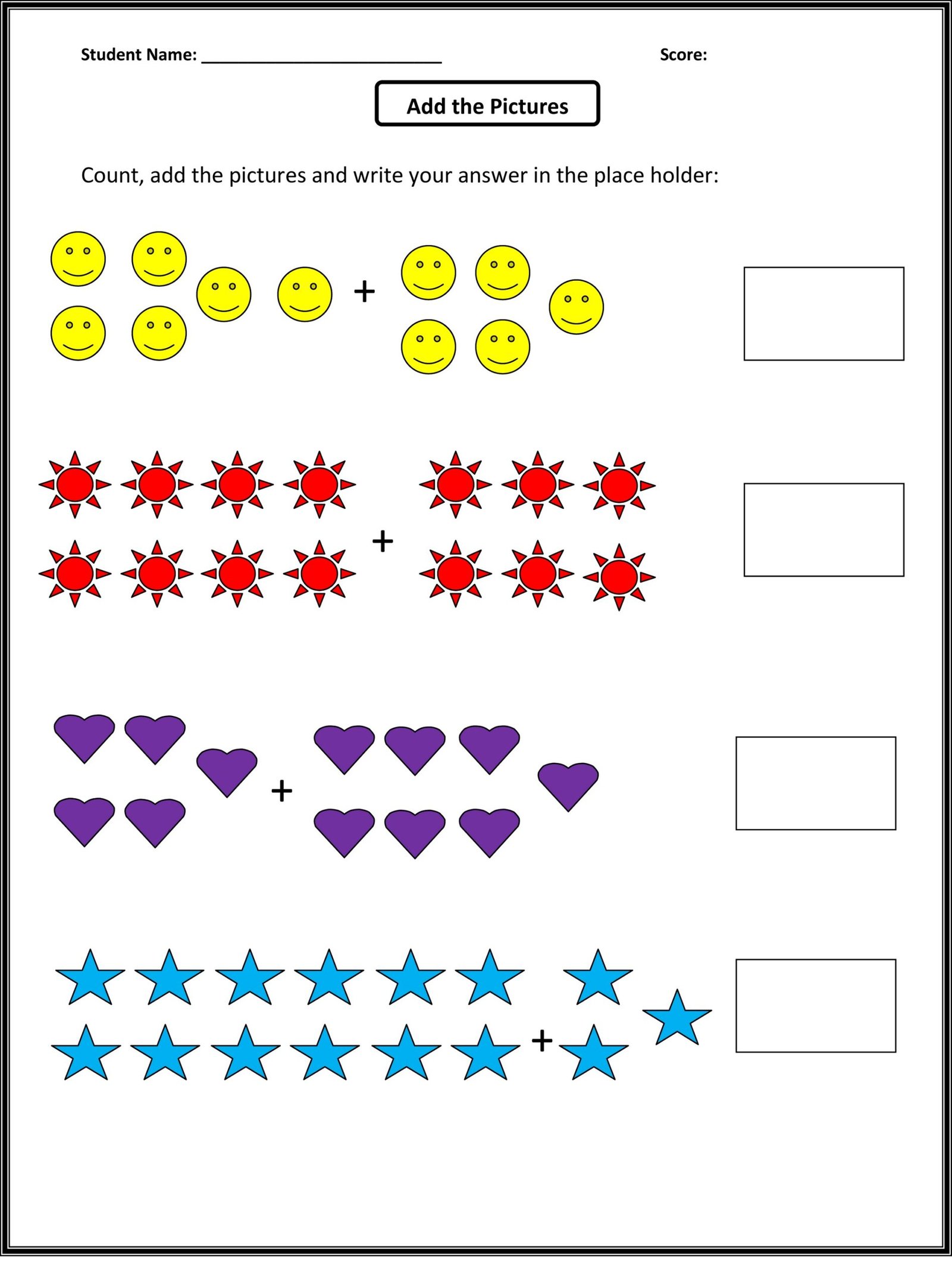 Fun Math Worksheets to Print | Activity Shelter Fun Math Worksheets to Print | Activity Shelter