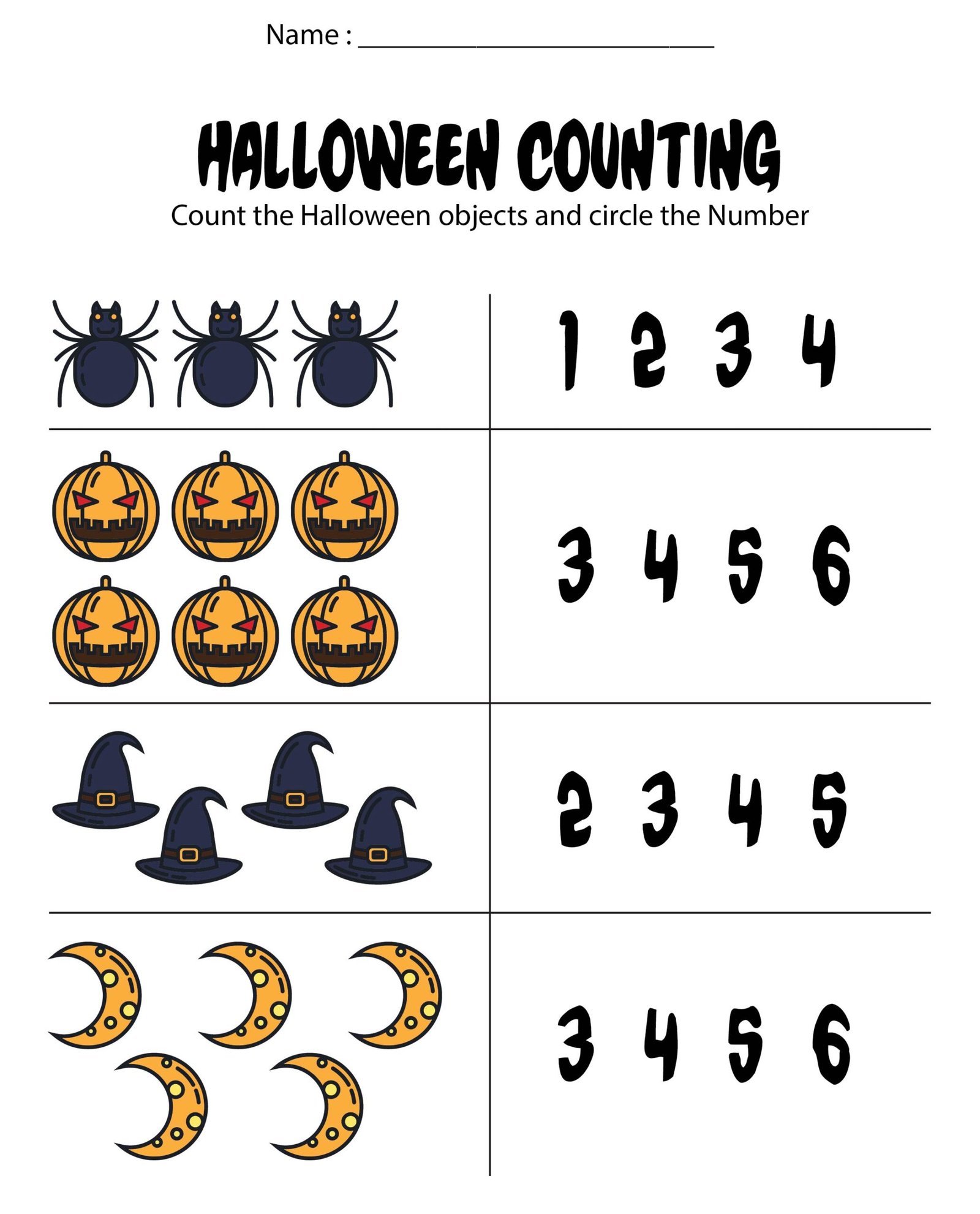 15 Best Kindergarten Halloween Worksheets Printables - printablee.com