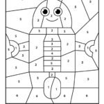 Robot Color By Number Robot Color by Number Kids Printable Various Theme Coloring – Etsy …