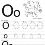 Letter O Tracing And Color Worksheet Octopus | Name Tracing Generator Free