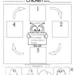 Free Printable Life Cycle of a Chicken Worksheet