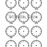 Draw Hands On Clock - Five Minute Intervals Draw the hands on the clock(to five minute intervals) | Create Your Own …