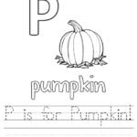 Fall Letter P Is For Pumpkin Worksheets P is for Pumpkin Worksheet – Twisty Noodle