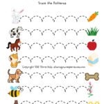 Worksheets For 3 Year Olds Tracing Worksheet For 3 Year Olds