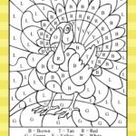 Thanksgiving Color By Number Coloring Pages – 10 Free PDF Printables …