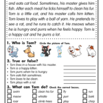English for Kids Step by Step: Reading Comprehension Worksheets: Thomas …