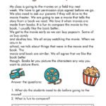 15 Short Reading Comprehension Worksheets 3rd Grade – Free PDF at …