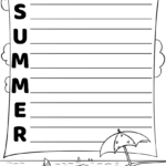 Summer Acrostic Poem Template | Free Printable Papercraft Templates