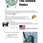 The United States reading for detail…: English ESL worksheets pdf & doc