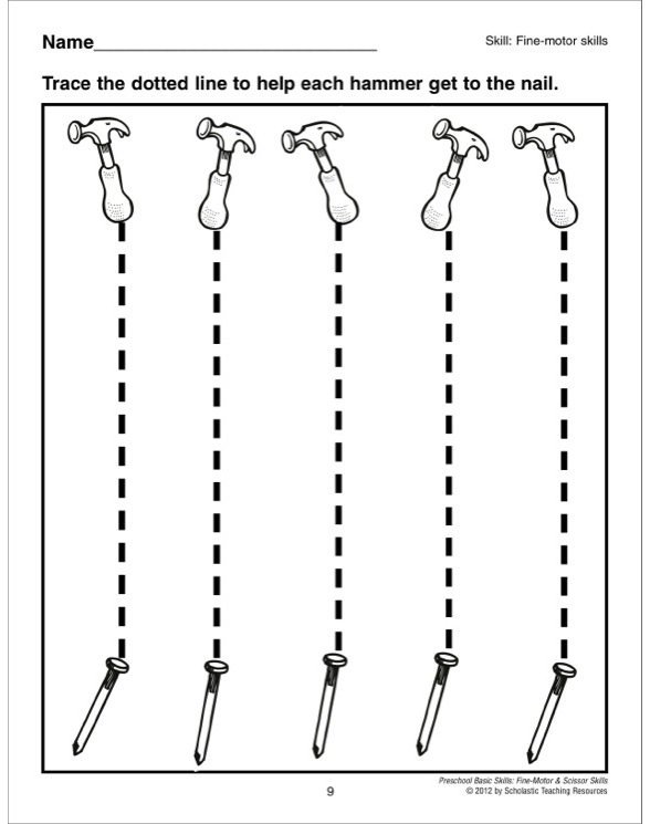 Tracing Vertical Lines Preschool Printables Tracing Vertical Lines Preschool Printables