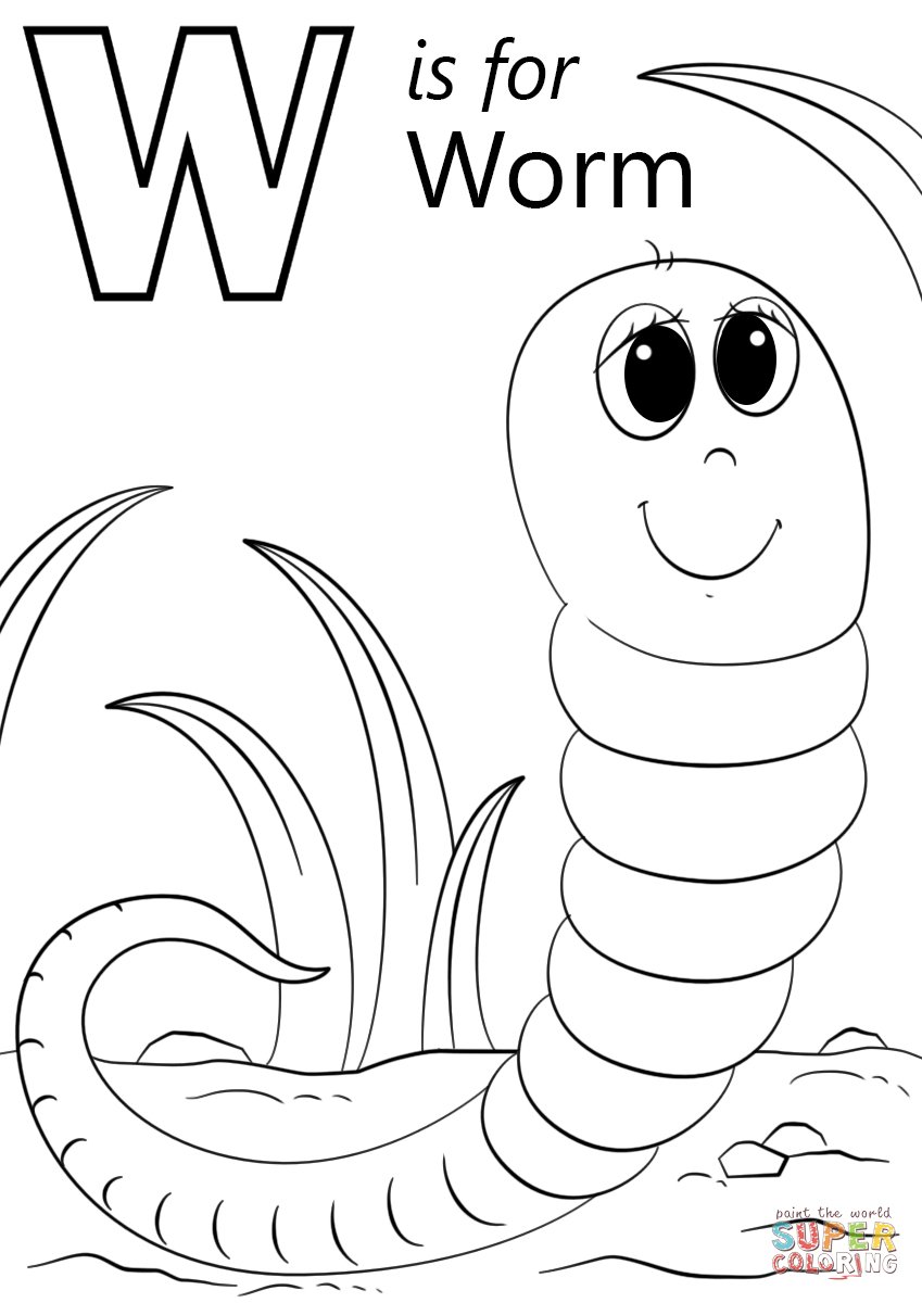 Free Printable Worm Worksheets - Printable Worksheets