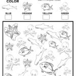 Free Printable: Ocean Animals I Spy Count and Color Activity Page for …