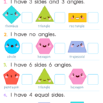 What Shape Am I? Worksheet: Printable PDF for Children