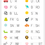 Write the Missing Vowel Worksheet Copy | Free Printable Puzzle Games