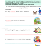 Future Tense Verbs Printable Worksheets – Kidpid