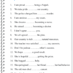 English Grammar Worksheets With Answers Pdf