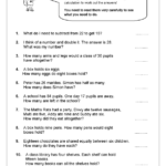 Solve single step word problems – Reasoning/Problem Solving Maths …