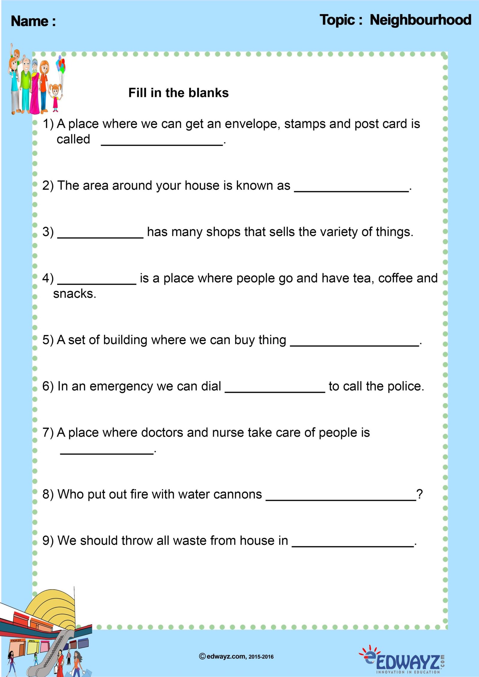 Evs Worksheet For Grade 2 Evs Worksheet For Grade 2