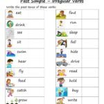 Past Simple Irregular Verbs Exercises Worksheets Past Simple – Irregular Verbs Activity