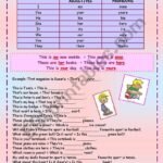 Possessive Pronouns And Possessive Adjectives Exercises Worksheets POSSESSIVE ADJECTIVES AND PRONOUNS – ESL worksheet by Ania Z