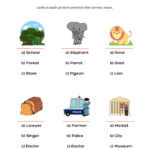 Noun Worksheets For Class 1 Identify Noun Worksheets for Grade 1 – Kidpid