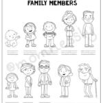 Free Printable: All about My Family Worksheets – https://tribobot.com