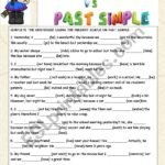 present simple vs past simple – ESL worksheet by Lilianamontoya13