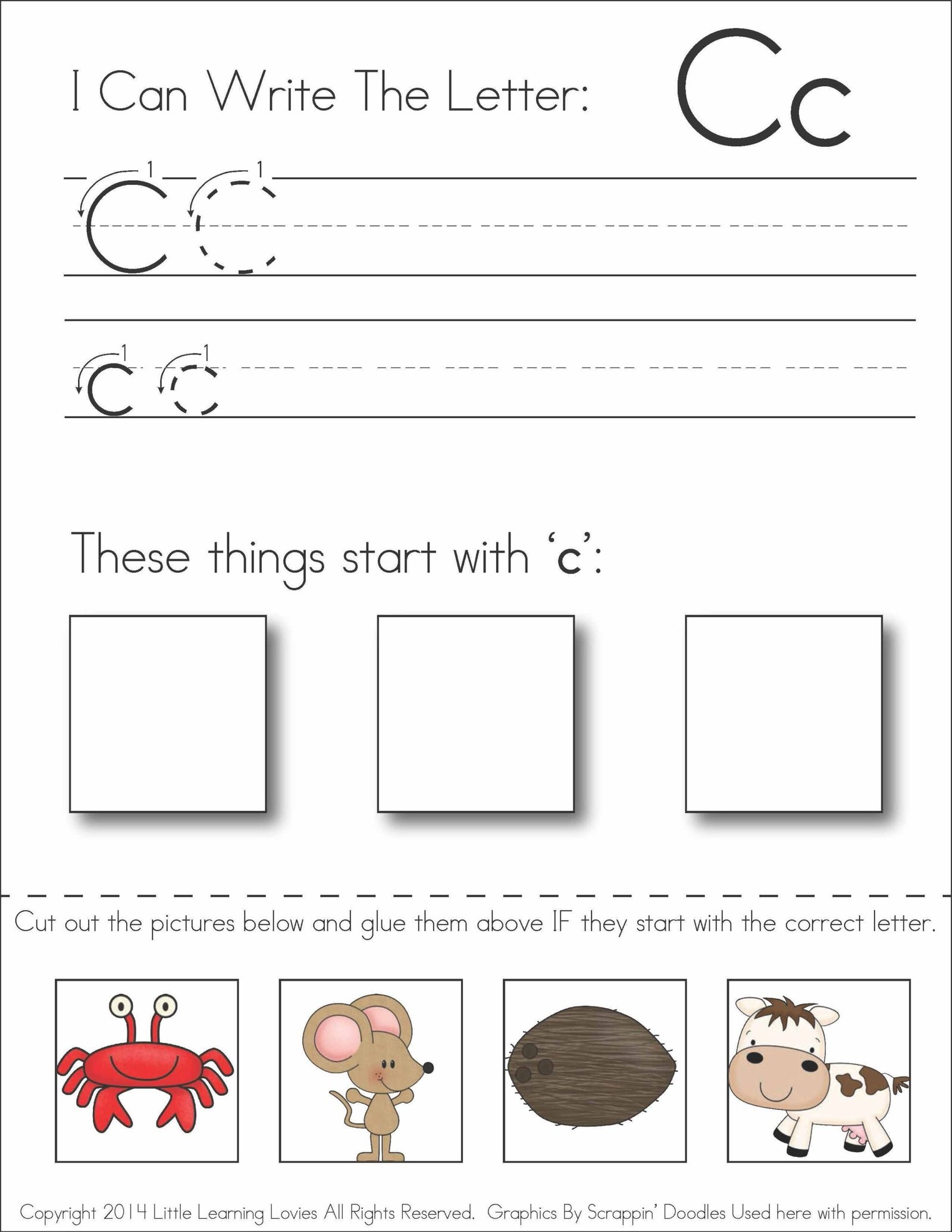 Free Letter C Worksheets Pictures - Misc Free Preschool Worksheet - KD ... Free Letter C Worksheets Pictures - Misc Free Preschool Worksheet - KD ...