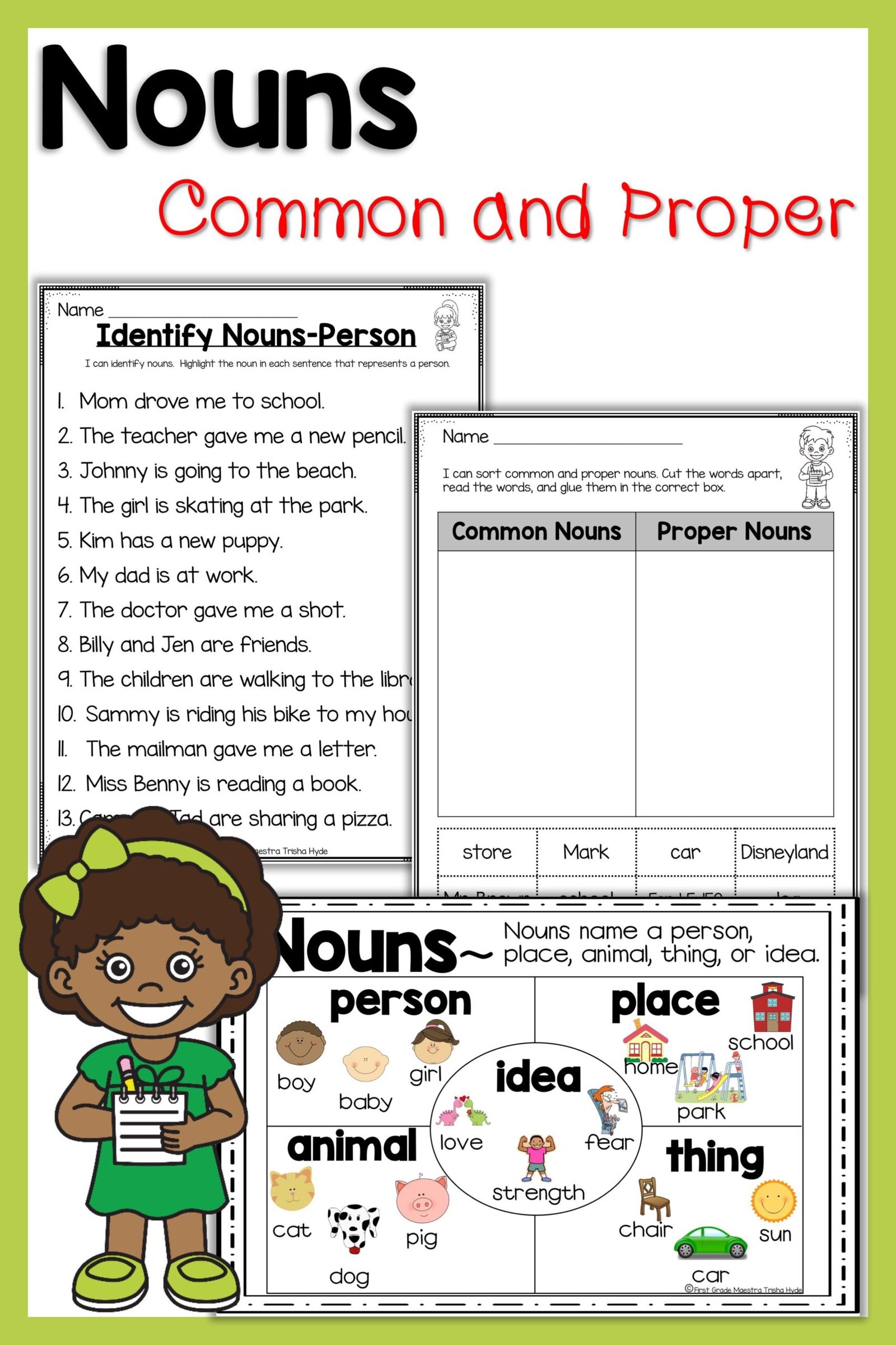 Are you looking for easy prep printable noun worksheets and task cards ... Are you looking for easy prep printable noun worksheets and task cards ...