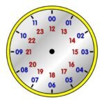Free Printable 24 Hour Clock Face – PRINTABLE TEMPLATES
