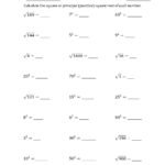 Squares And Square Roots Worksheets For Class 8 With Answers – Askworksheet
