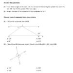27 Lines and Angles Class 9 Worksheet ~ you worksheets