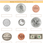 Counting Money Worksheets Counting Money Worksheets